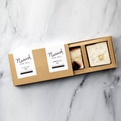 Aloe Vera ve Amber&İncir  Doğal Sabun Set 90gx2