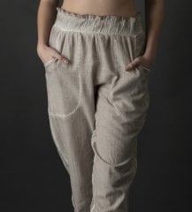 Hitit Şalvar/Bej Kahve