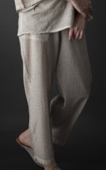 Hitit Kimono Alt-Üst Takım/Bej Kahve