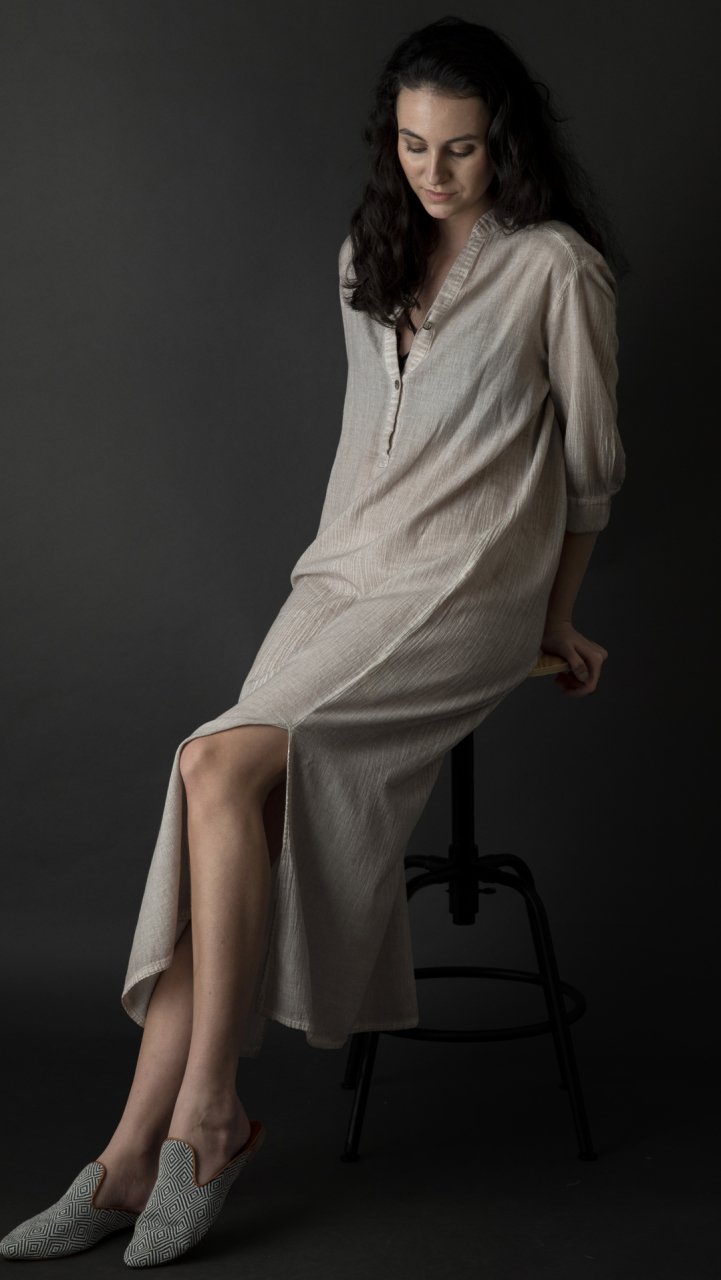 Hitit Elbise/Bej Kahve