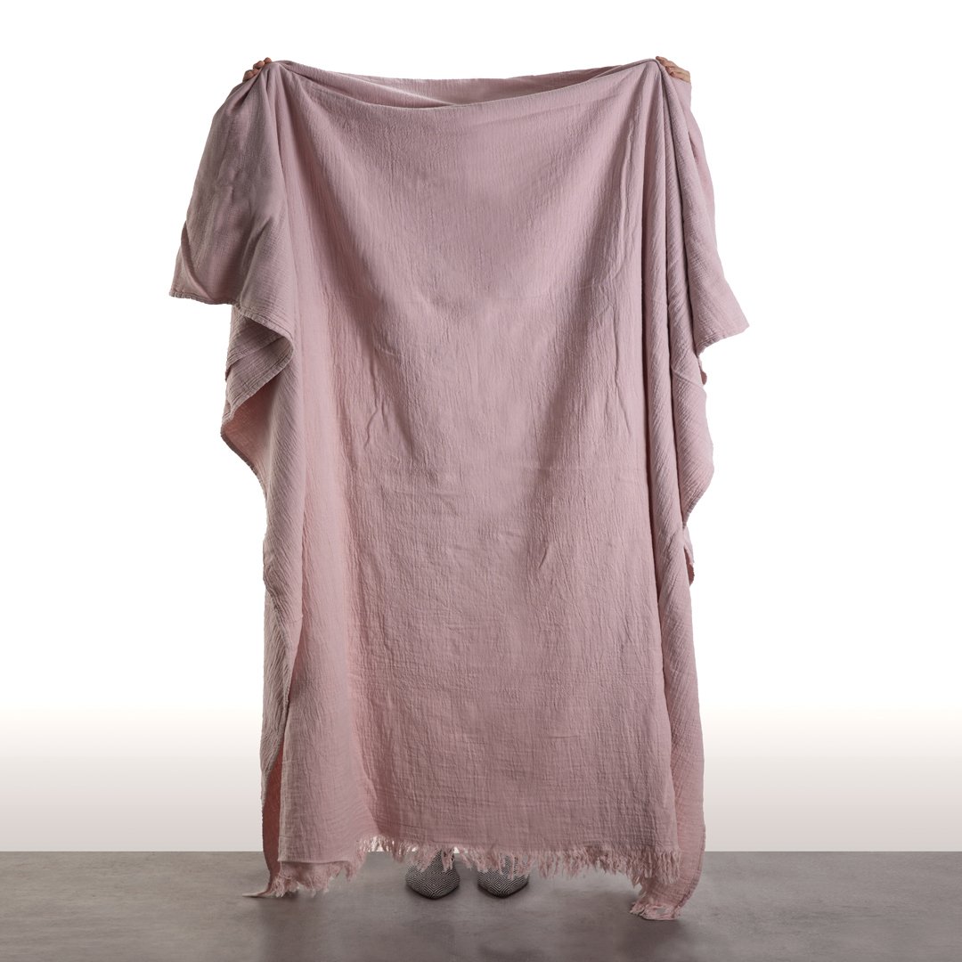 Tarhun Yatak Örtü/Pudra/270x280cm