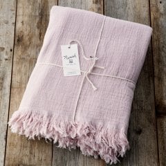 Tarhun Yatak Örtü/Pudra/270x280cm