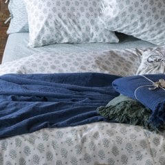 Tarhun Yatak Örtü/İndigo/270x280cm