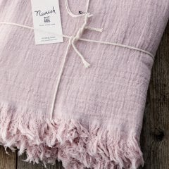 Tarhun Yatak Örtü/Pudra/200x280cm