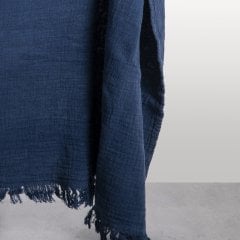 Tarhun Yatak Örtü/İndigo/200x280cm