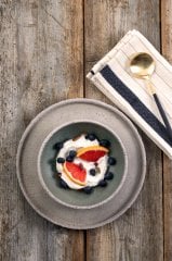 Anatolian Stone Seramik Kase/Yeşil iç