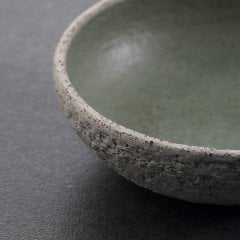 Anatolian Stone Seramik Kase/Yeşil iç