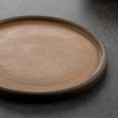 Anatolian Stone Seramik Sunum Tabak/Kahve