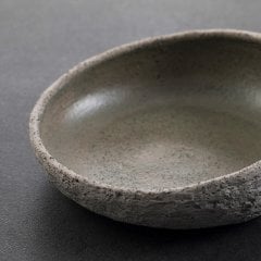 Anatolian Stone Seramik Sunum Kase/Yeşil İç