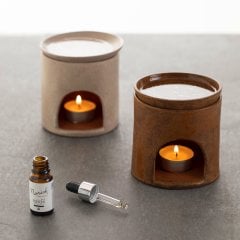 Anatolian Seramik Buhurdanlık/Kum Bej