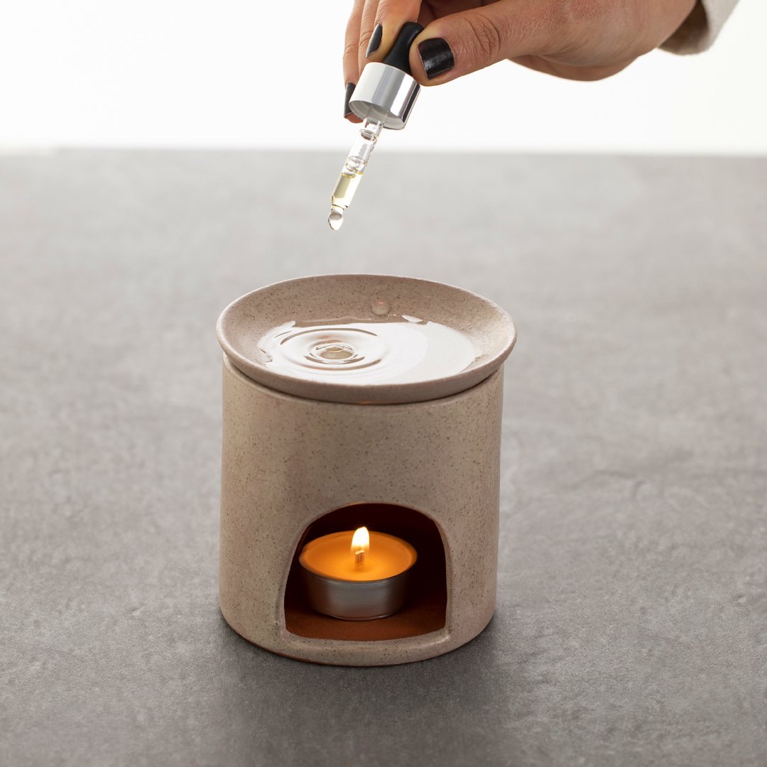 Anatolian Seramik Buhurdanlık/Kum Bej