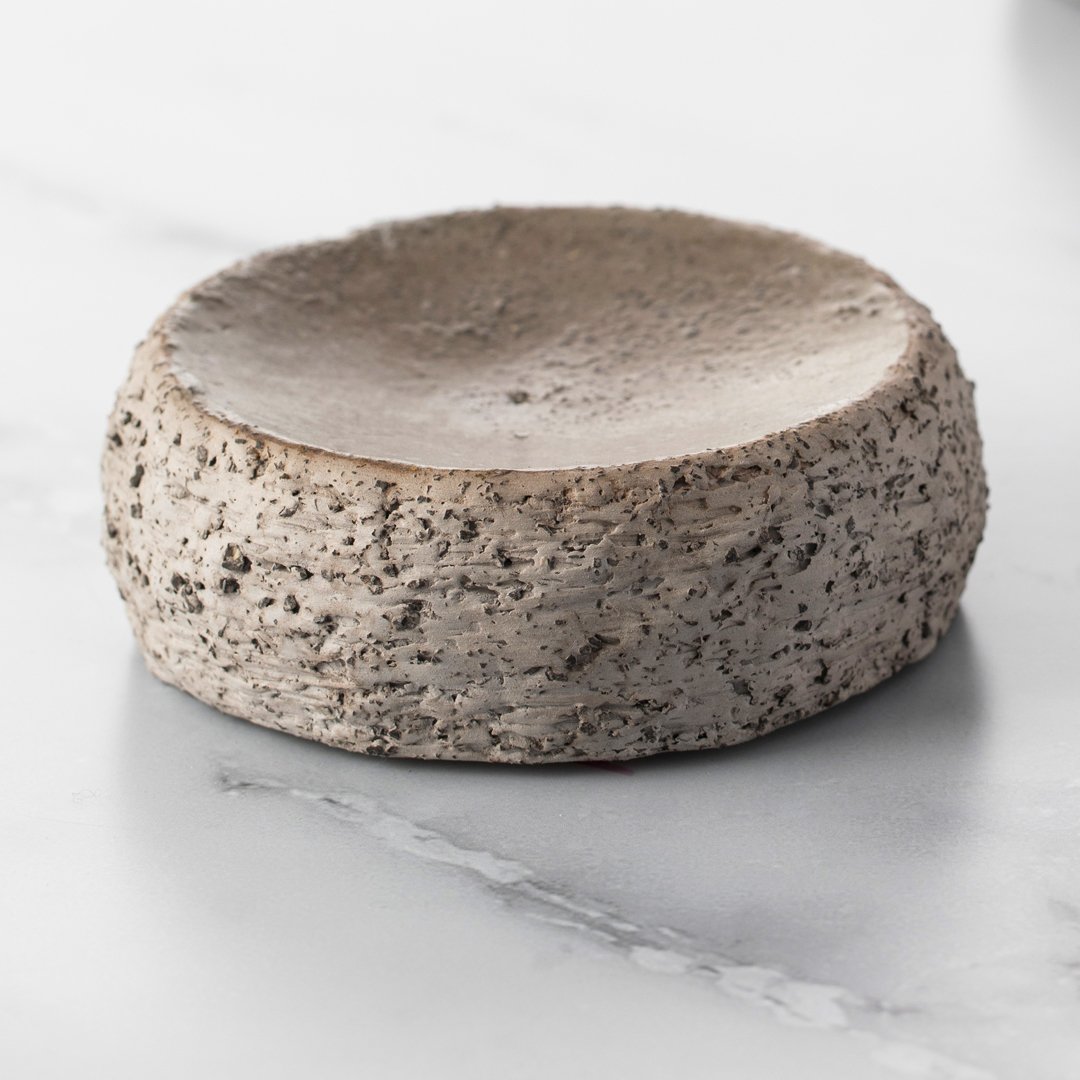 Anatolian Stone Seramik Sabunluk/Kahve İç