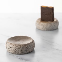 Anatolian Stone Seramik Sabunluk/Kahve İç