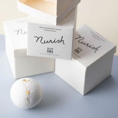 Doğal Tuz Papatya Özlü Banyo Topu