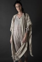 Cappa El Dokuma Keten Panço Şal