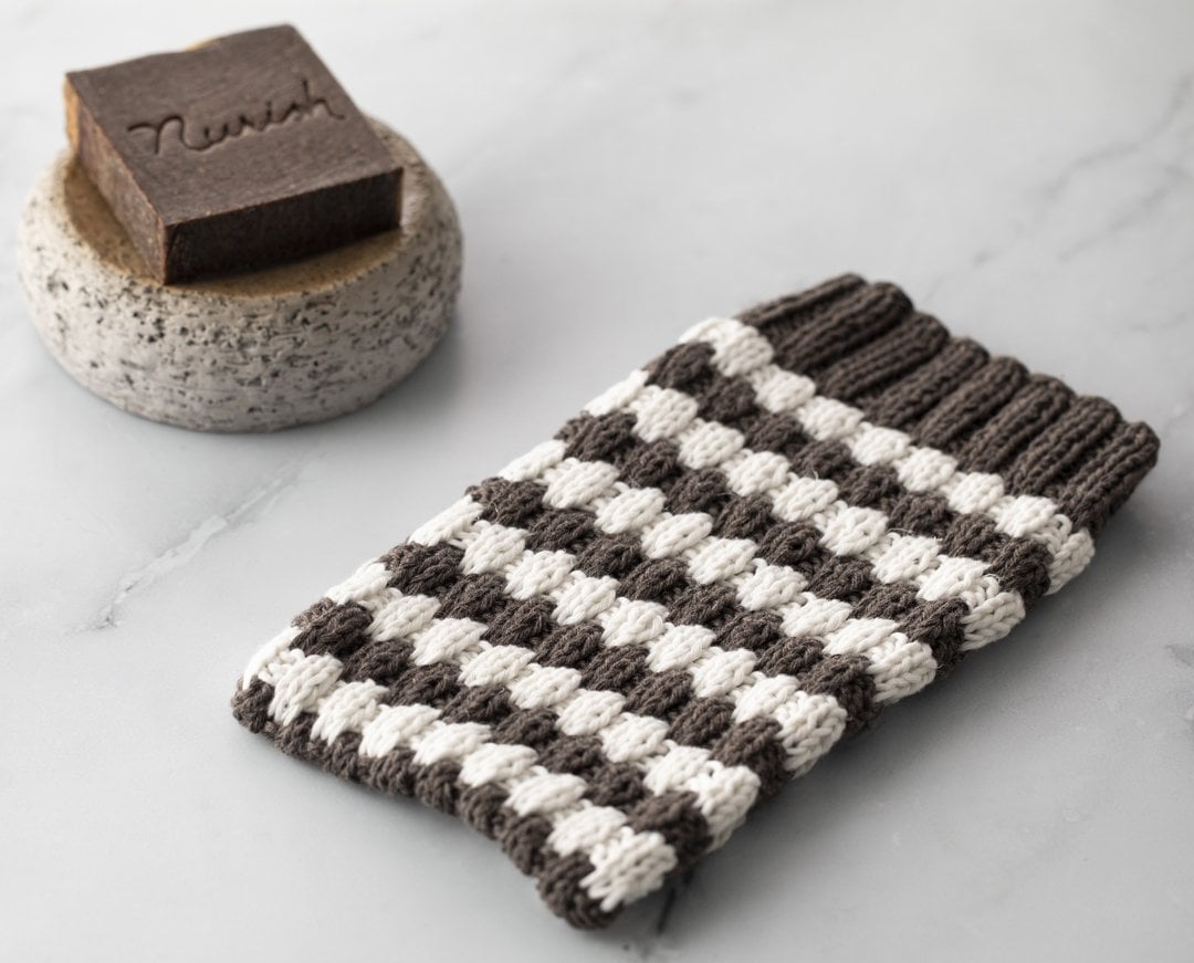 El Örgü Kese3/Ekru&Kahve