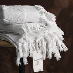 Pitassa Yüz Havlu/Beyaz