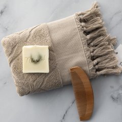 Pitassa Yüz Havlu/Bej