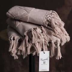 Pitassa Yüz Havlu/Gül Kurusu