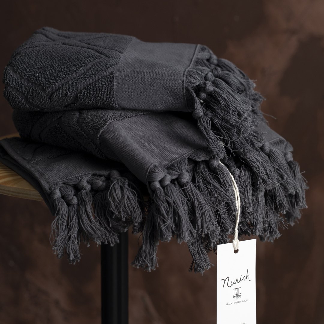 Pitassa Yüz Havlu/Antrasit