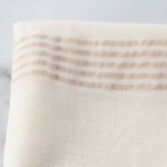 Harem Peştemal/Bej Çizgi