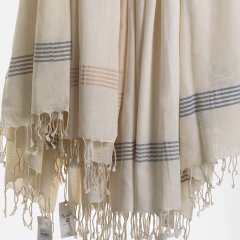 Harem Peştemal/Lacivert Çizgi