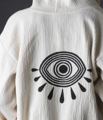 Eyes Tahta Baskı Bornoz