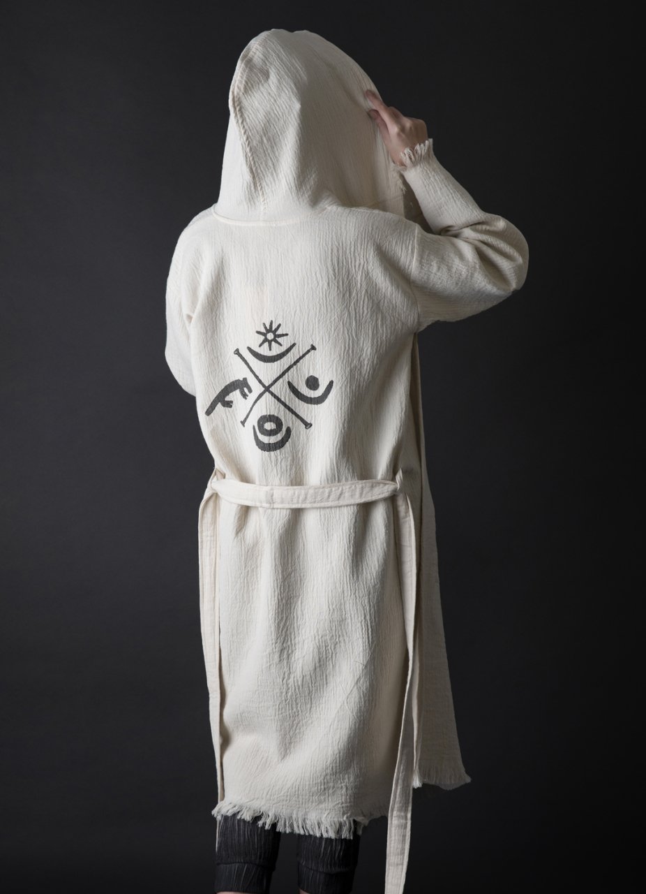 Göbeklitepe Tahta Baskı Bornoz