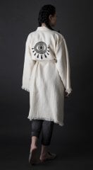 Eyes Tahta Baskı Kimono