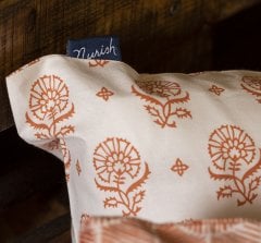 Seraphine Bohça Nevresim Takımı/Kiremit/Çift Kişilik