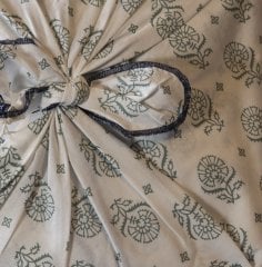 Seraphine Bohça Nevresim Takımı/Yeşil/Çift Kişilik