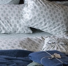 Seraphine Bohça Nevresim Takımı/Yeşil/Çift Kişilik