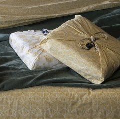 Saris Bohça Nevresim Takımı/Sarı/Çift Kişilik