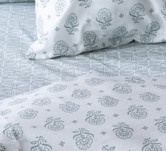 Seraphine Bohça Nevresim/Yeşil/Çift Kişilik