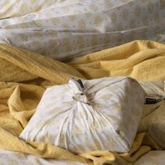 Seraphine Bohça Nevresim/Sarı/Çift Kişilik