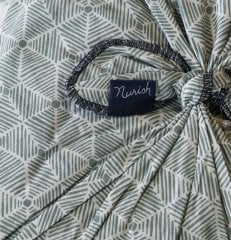 Saris Bohça Nevresim/Yeşil/Çift Kişilik