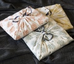 Seraphine Bohça Bağcıklı 2'li Yastık Kılıfı /Yeşil