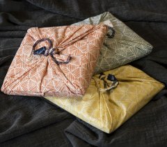 Saris Bohça Bağcıklı 2'li Yastık Kılıfı /Kiremit