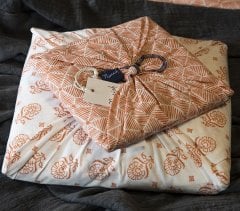 Seraphine Bohça Çarşaf /Kiremit/100x200cm