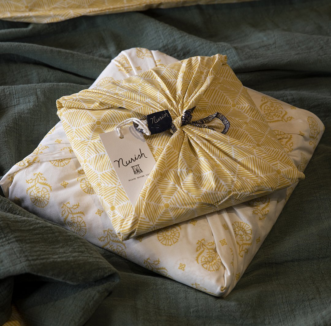 Seraphine Bohça Çarşaf /Sarı/100x200cm