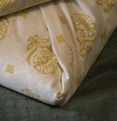 Seraphine Bohça Çarşaf /Sarı/100x200cm