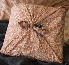 Saris Bohça Çarşaf /Kiremit/100x200cm