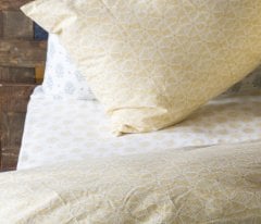 Seraphine Bohça Çarşaf /Sarı/160x200cm