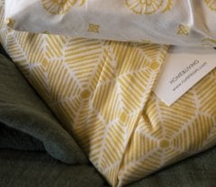 Saris Bohça Çarşaf /Sarı/160x200cm