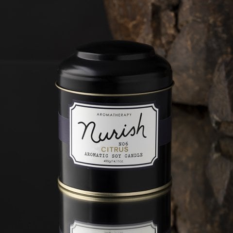 Citrus Kokulu Soyalı Mum