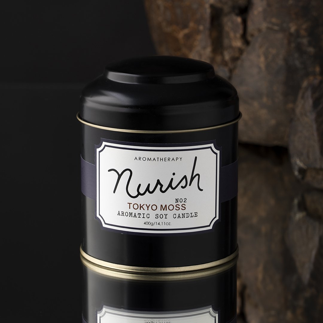 Tokyo Moss Kokulu Soyalı Mum