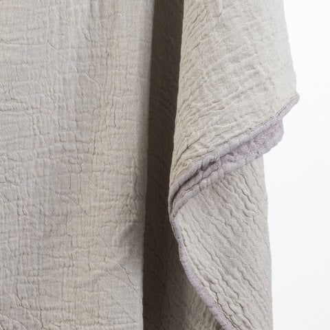 Reverse Yatak Örtü/Taş Lila&Bej/240x290cm