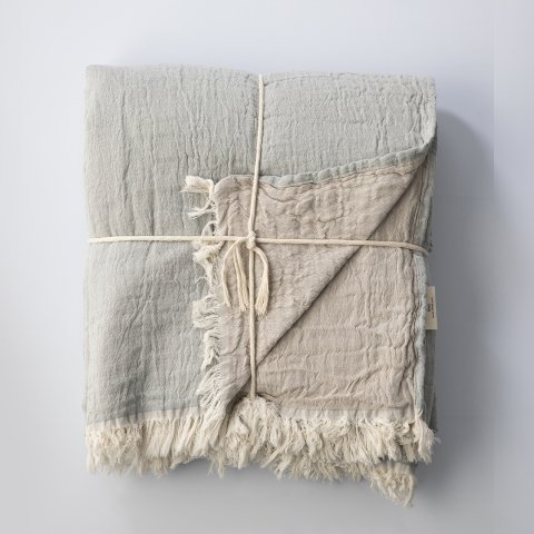 Reverse Yatak Örtü/Mint&Bej/240x290cm