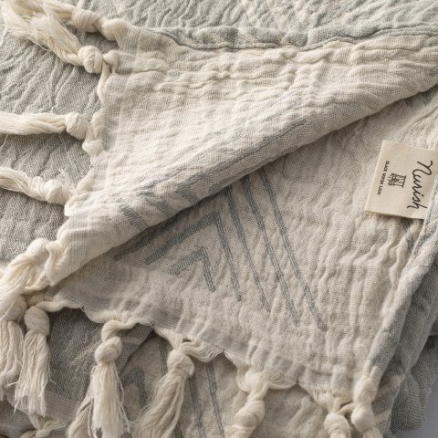 Hattu Yatak Örtü/Mint/240x280cm