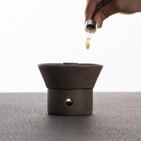 Tılsım Seramik Buhurdanlık/Haki